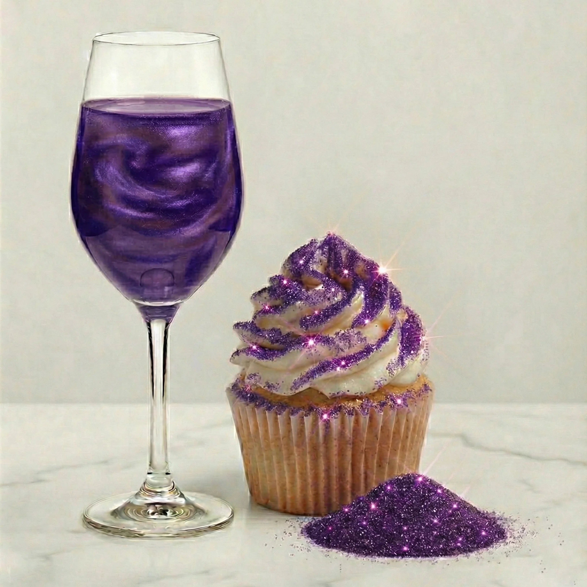 Purple Luster Dust - Edible Glitter