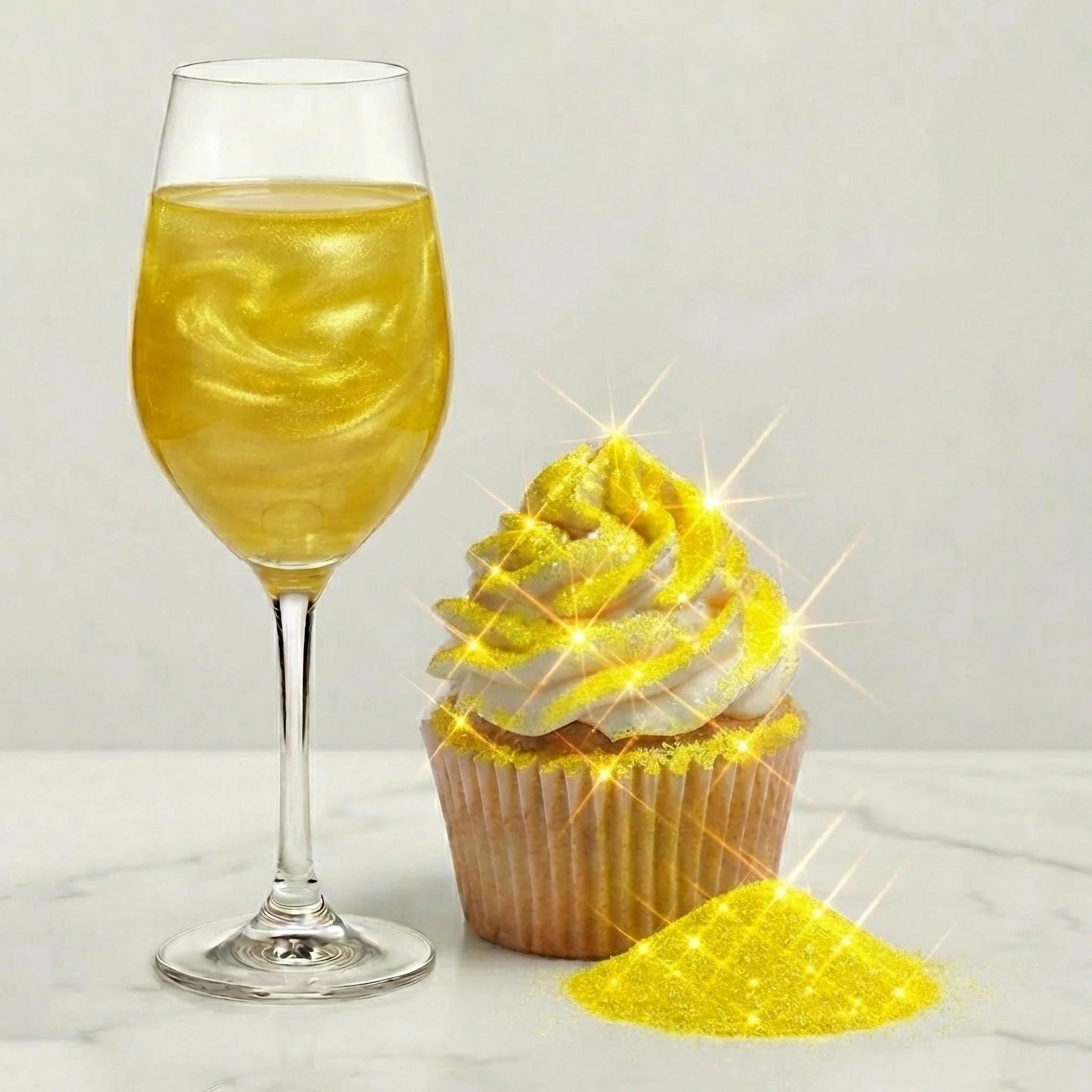 Yellow Luster Dust - Edible Glitter